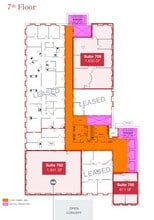 10080 Jasper Ave NW, Edmonton, AB à louer Plan d’étage- Image 1 de 1