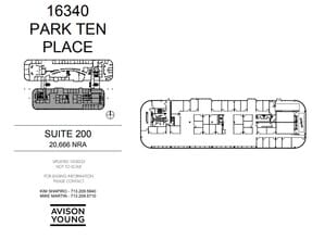 16340 Park Ten Place Dr, Houston, TX for lease Floor Plan- Image 1 of 1