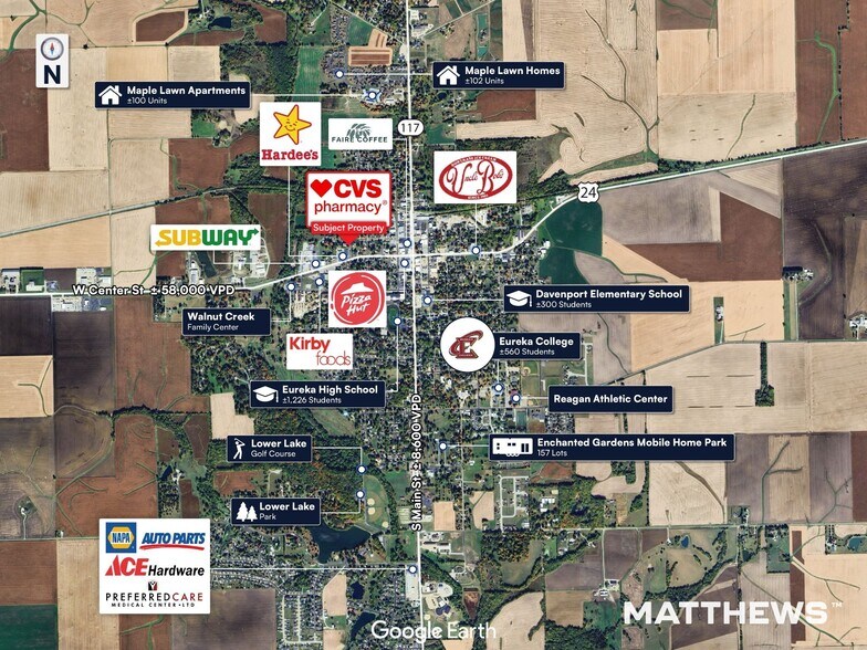 501 W Center St, Eureka, IL à vendre - Photo du bâtiment - Image 3 de 3
