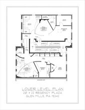 11-22 Regency Plz, Glen, Glen Mills, PA à louer Plan d’étage- Image 2 de 3