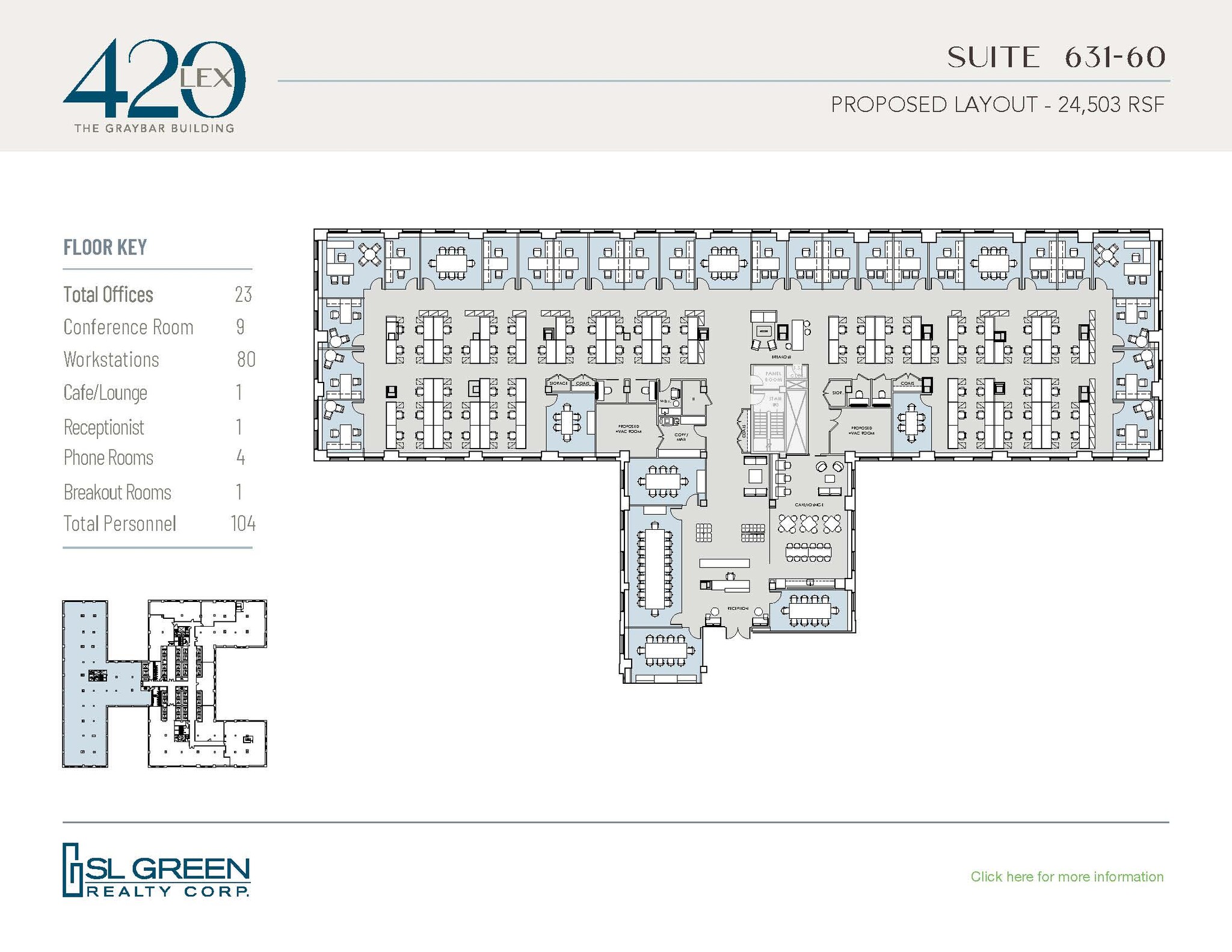 420 Lexington Ave, New York, NY à louer Plan d’étage- Image 1 de 1