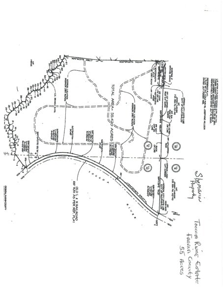 Highway Lane, Blue Ridge, GA à vendre - Plan de site - Image 2 de 2