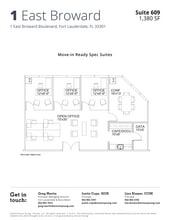 1 E Broward Blvd, Fort Lauderdale, FL for lease Floor Plan- Image 1 of 1