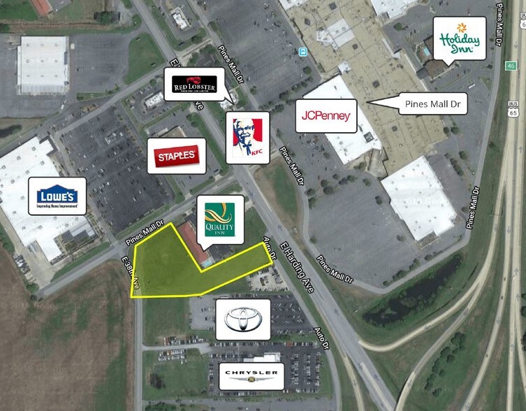 Auto Dr, Pine Bluff, AR for sale - Aerial - Image 2 of 2