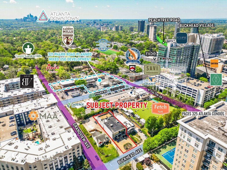 333 Buckhead Ave NE, Atlanta, GA à louer - Photo du bâtiment - Image 3 de 23