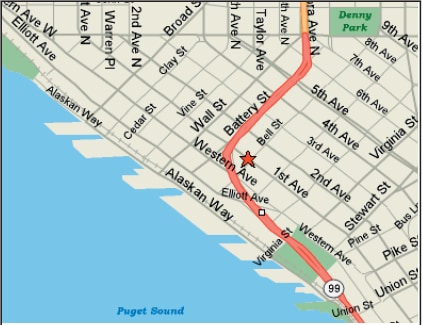 2319-2323 1st Ave, Seattle, WA for sale - Aerial - Image 3 of 8