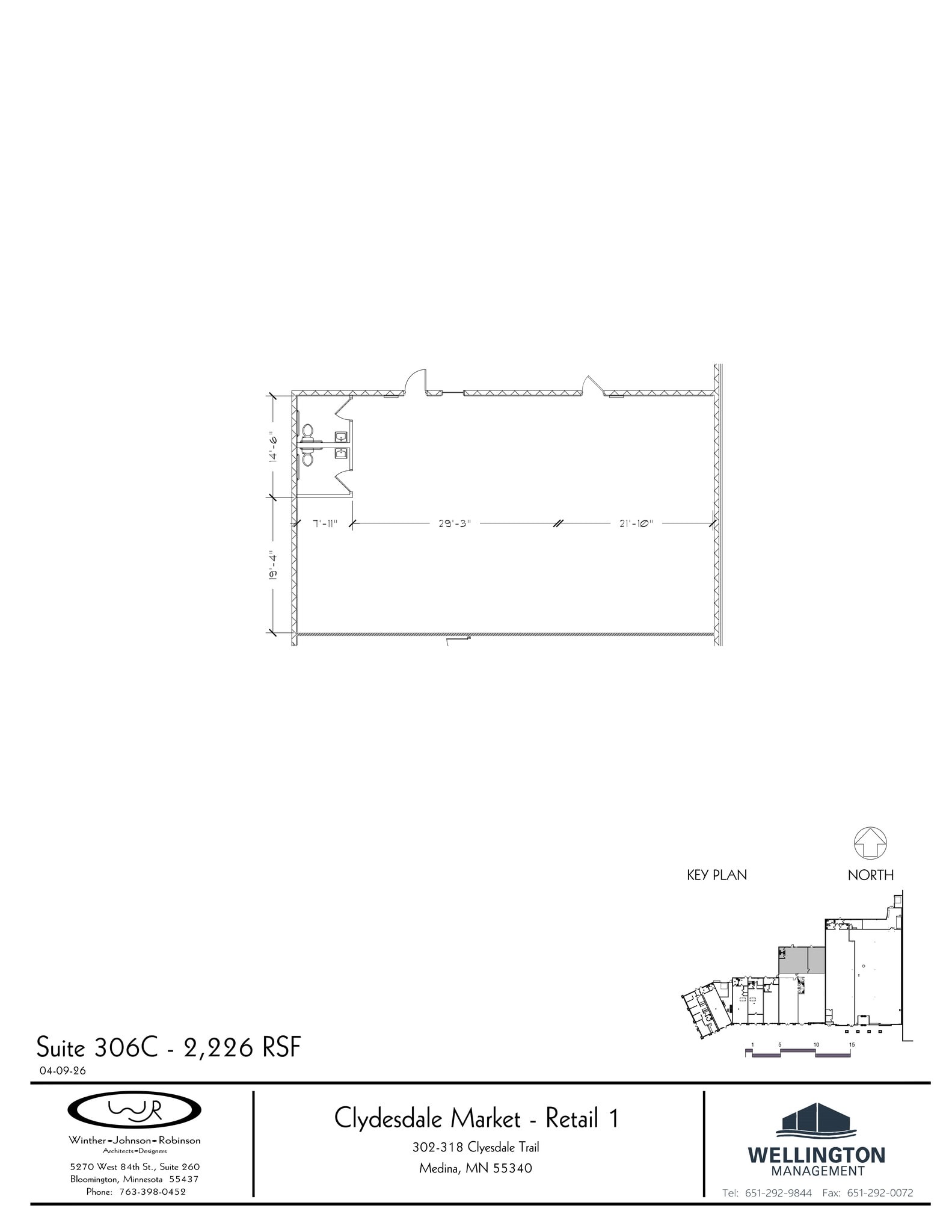 302-318 Clydesdale Trl, Medina, MN à louer Plan de site- Image 1 de 1