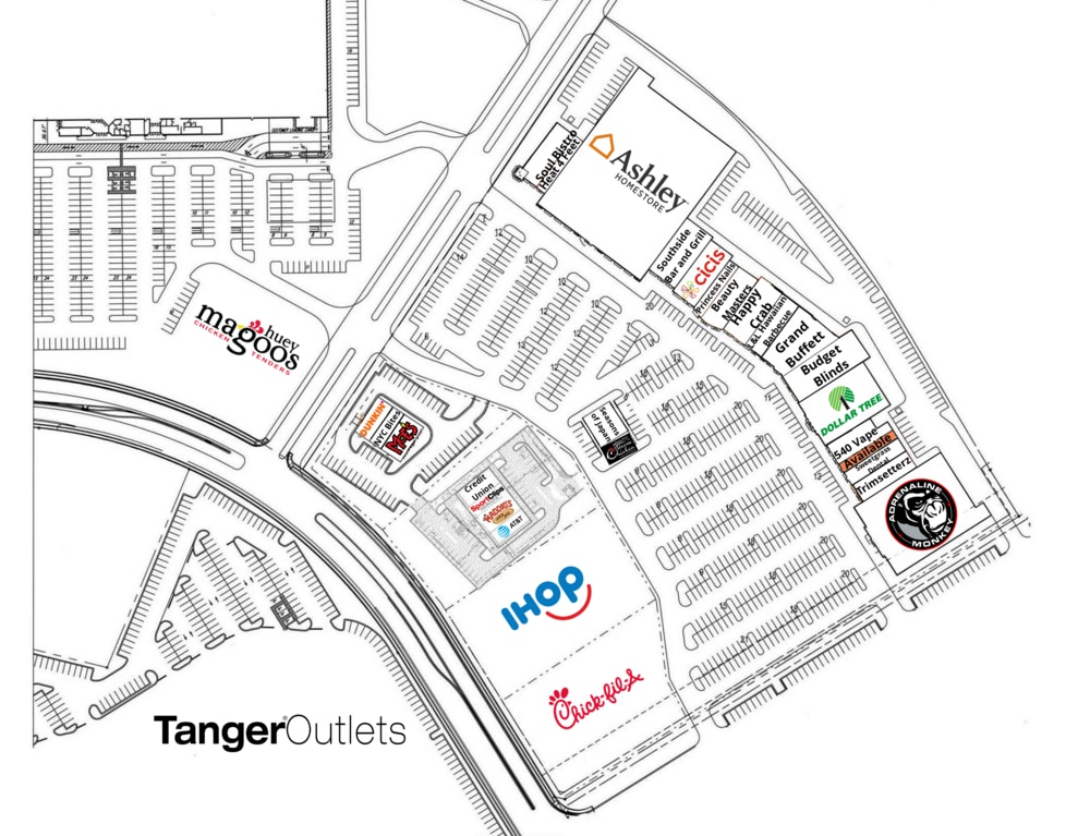 4950 Centre Pointe Dr, Charleston, SC à louer Plan de site- Image 1 de 1
