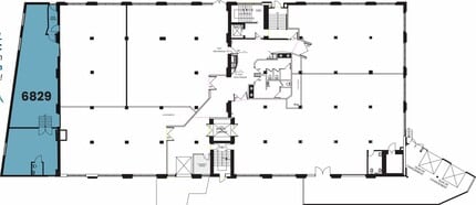 6829-6845 Av de l'Épée, Montréal, QC for lease Floor Plan- Image 1 of 1