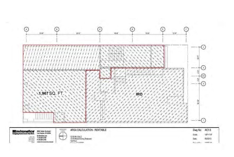 1319 Abbot Kinney Blvd, Venice, CA for lease Floor Plan- Image 1 of 1