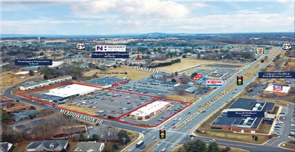 509 Meadowbrook Dr, Culpeper, VA - AERIAL  map view
