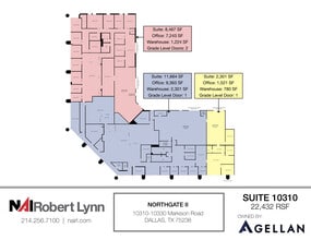 10410-10420 Miller Rd, Dallas, TX for lease Floor Plan- Image 1 of 5