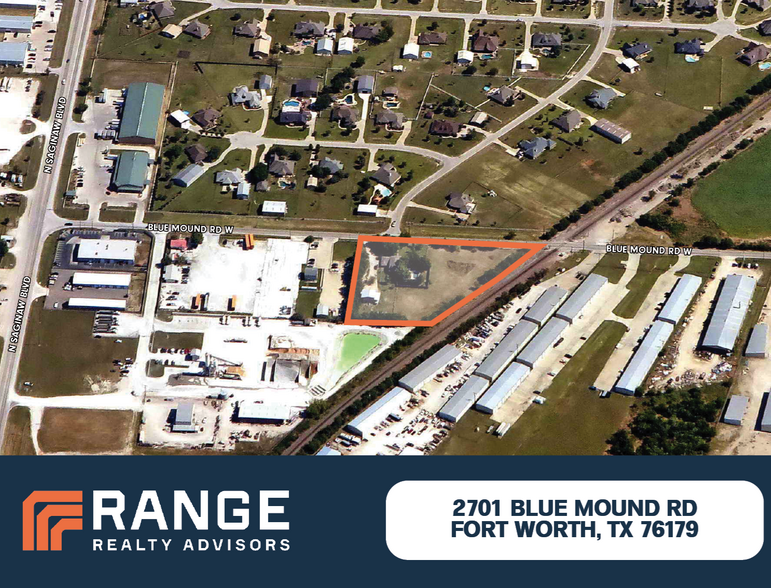 2701 Blue Mound Rd W, Fort Worth, TX for sale - Aerial - Image 1 of 1