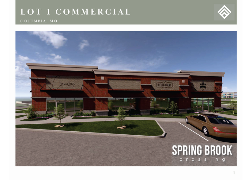 Spring Brook Crossing, Columbia, MO for sale - Building Photo - Image 1 of 6