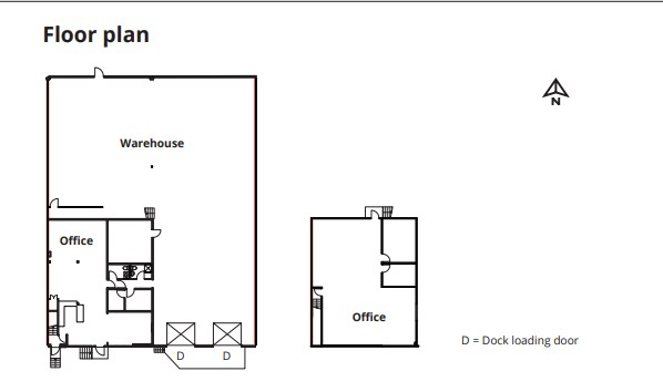 2620 Simpson Rd, Richmond, BC for lease Floor Plan- Image 1 of 1