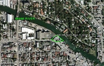 961 NW 7th St, Miami, FL - Aerial map view
