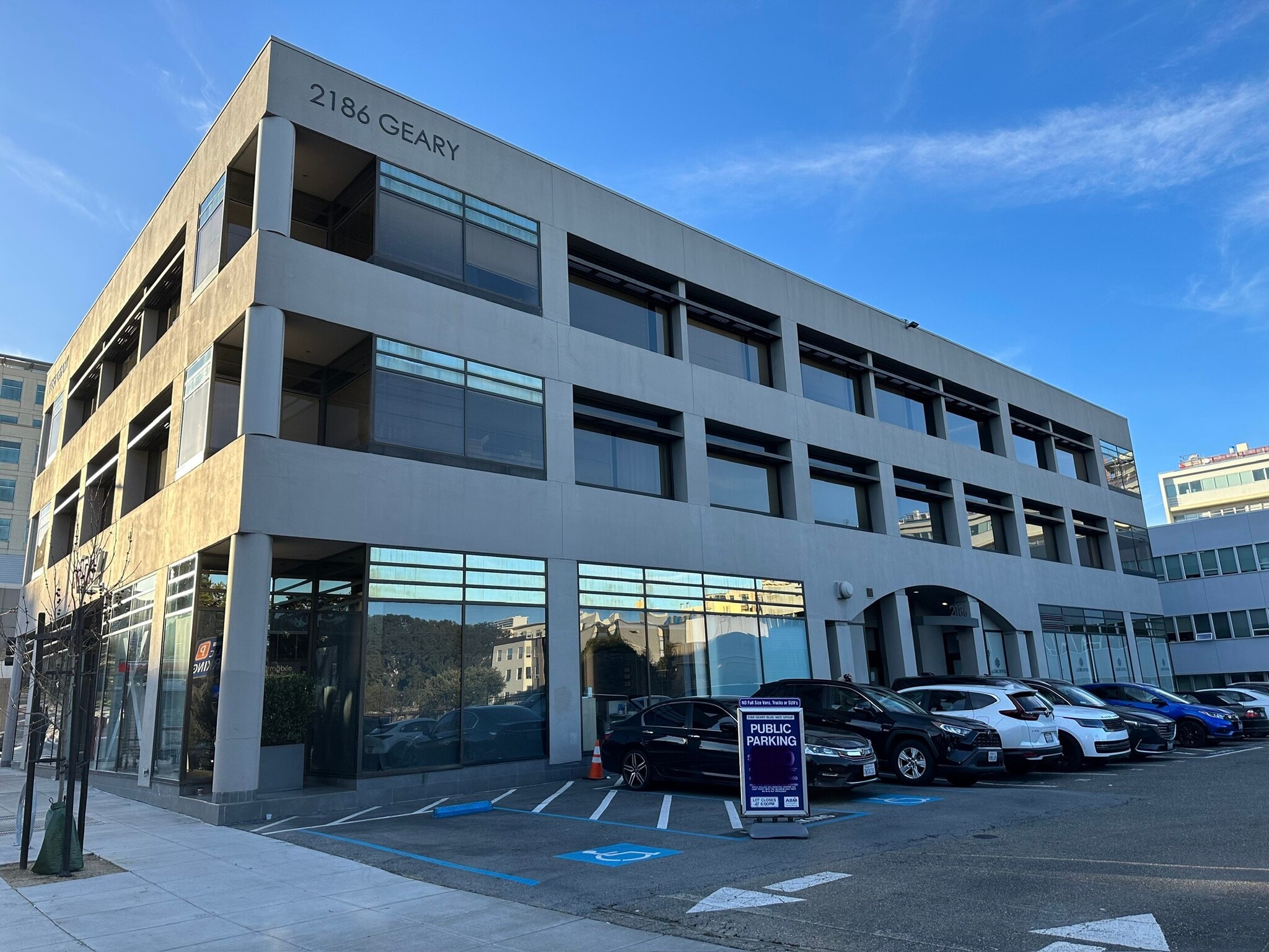 2186 Geary Blvd, San Francisco, CA for lease Building Photo- Image 1 of 11
