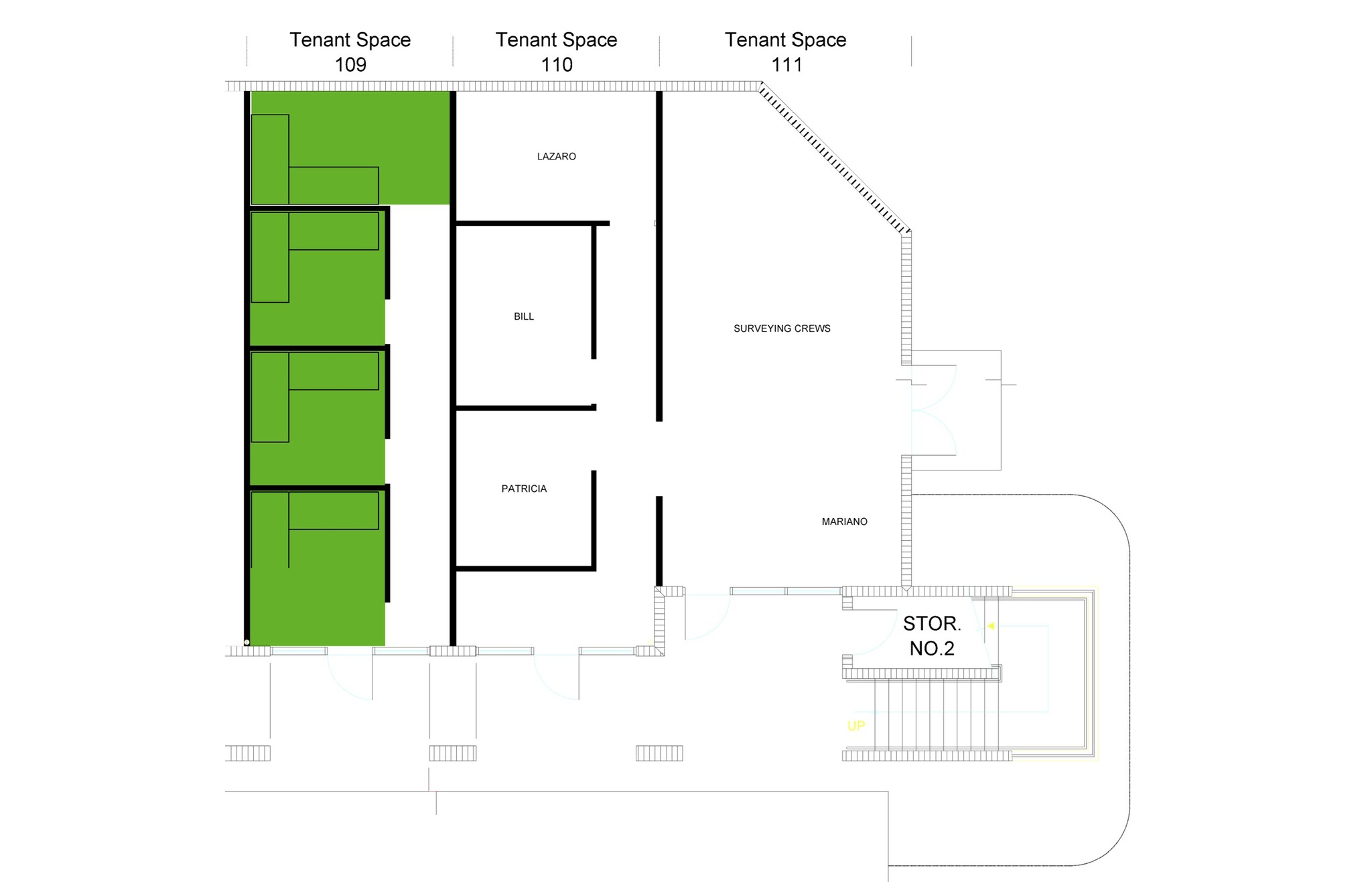 9550-9594 NW 41st St, Doral, FL à louer Plan d  tage- Image 1 de 1