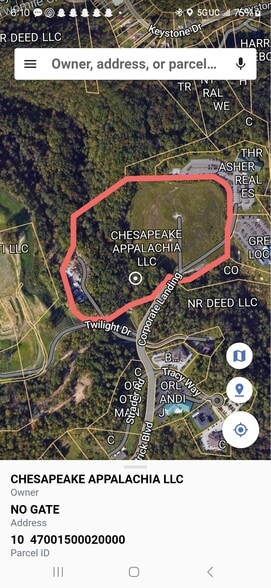 Deitrick Blvd, Charleston, WV à vendre - Plan cadastral - Image 1 de 4