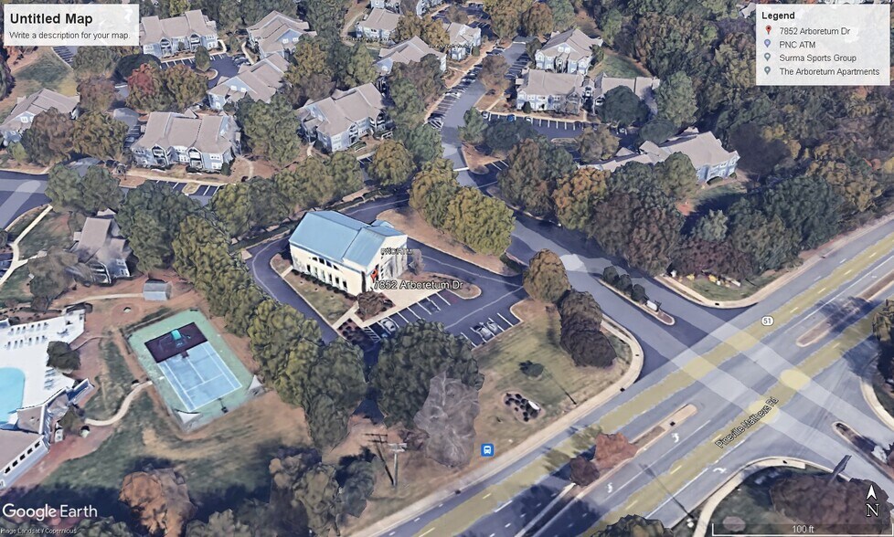7852 Arboretum Dr, Charlotte, NC à louer - Photo du bâtiment - Image 1 de 7