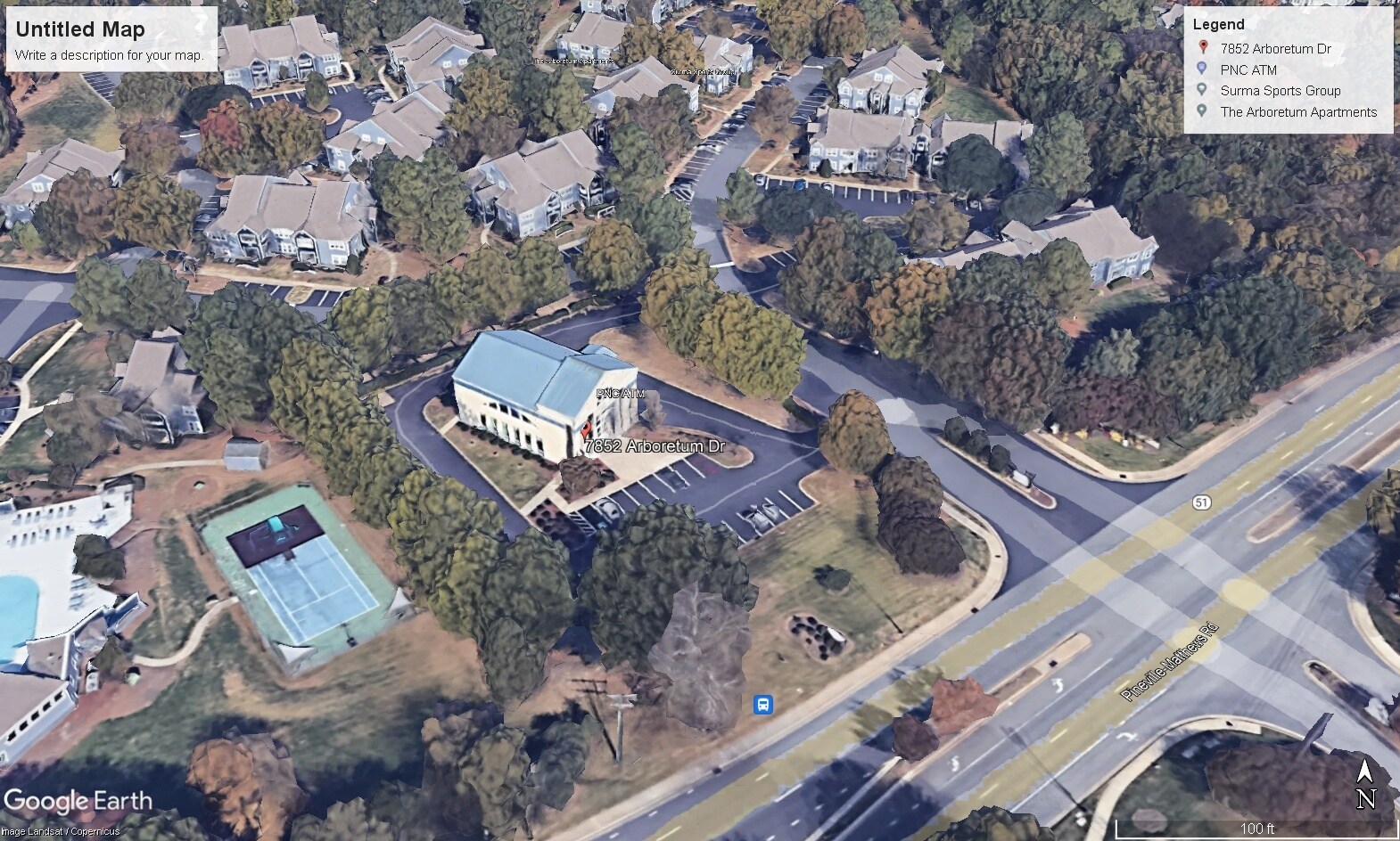 7852 Arboretum Dr, Charlotte, NC for lease Building Photo- Image 1 of 8