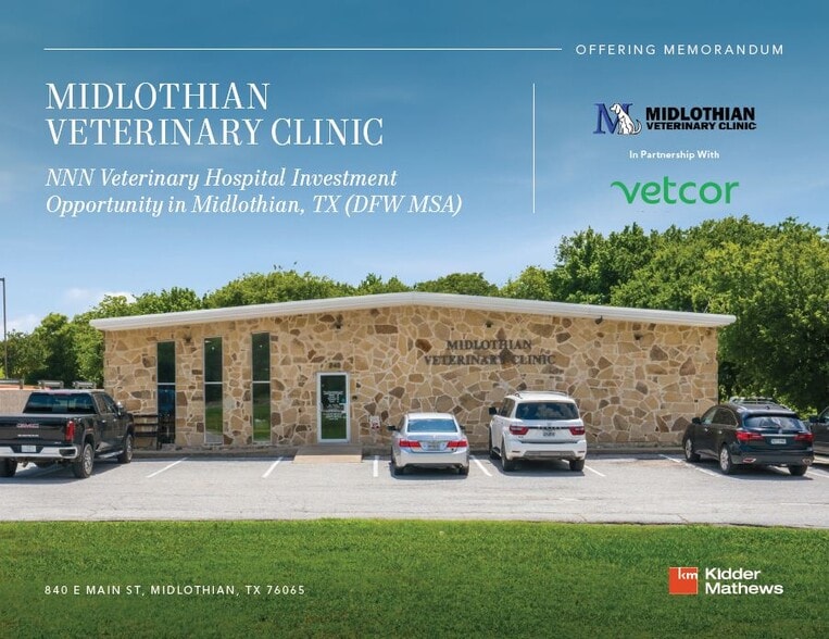 840 E Main St, Midlothian, TX à vendre - Photo du bâtiment - Image 1 de 8