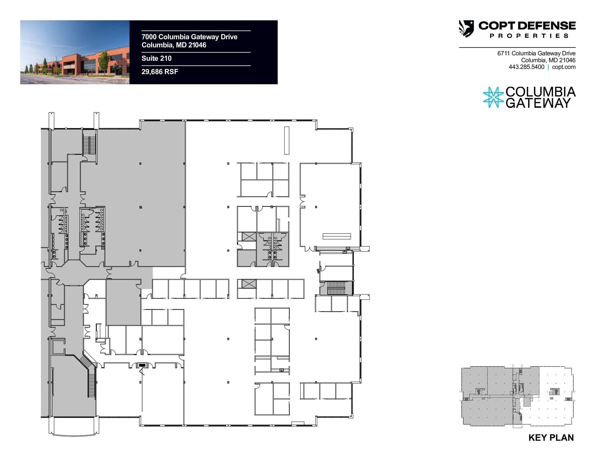 7000 Columbia Gateway Dr, Columbia, MD à louer Plan d’étage- Image 1 de 1