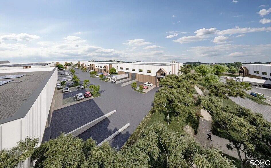 Local d'activités dans Ézanville à vendre - Photo du bâtiment - Image 2 de 5