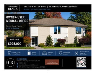 More details for 12075 SW Allen Blvd, Beaverton, OR - Office for Sale