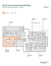 2817 S Mayhill Rd, Denton, TX à louer Plan d  tage- Image 2 de 2