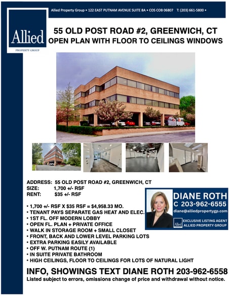 55 Old Post Rd No 2, Greenwich, CT for lease - Building Photo - Image 2 of 16