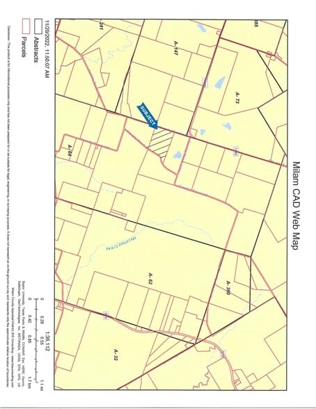 CR 140, Cameron, TX for sale - Plat Map - Image 3 of 4