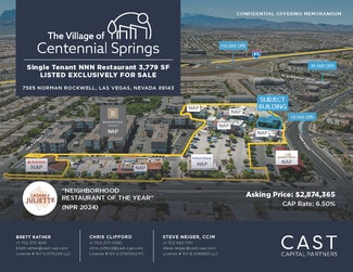 More details for 7585 Norman Rockwell Ln, Las Vegas, NV - Retail for Sale