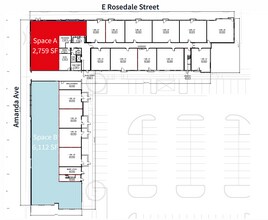 4830 E Rosedale St, Fort Worth, TX à louer Plan d’étage- Image 2 de 2