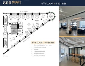 800-830 Market St, San Francisco, CA à louer Plan d’étage- Image 1 de 1