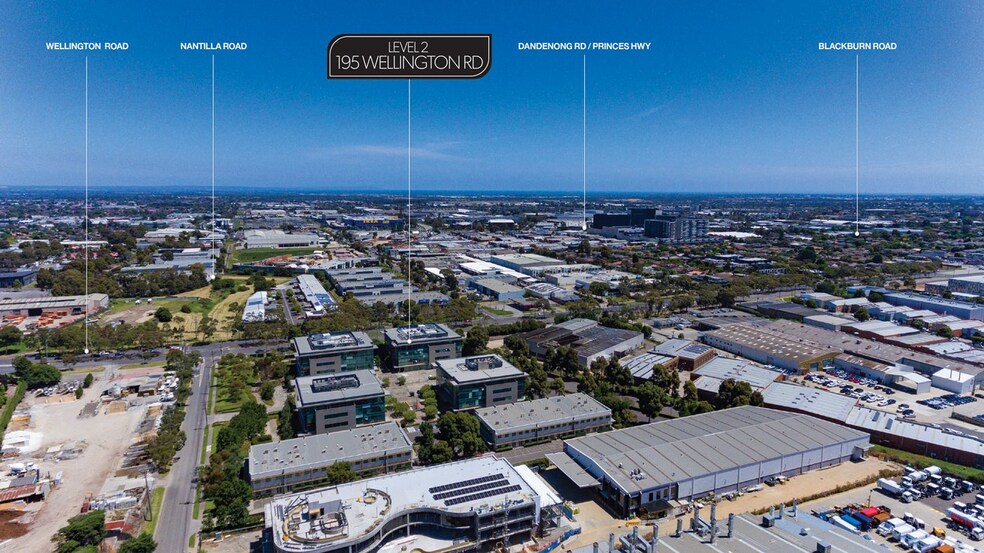 195 Wellington Rd, Clayton for sale - Aerial - Image 3 of 3