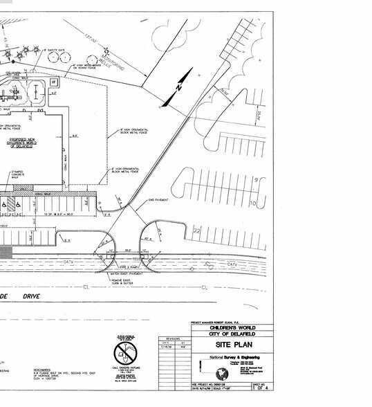 3175 Hillside Dr, Delafield, WI à louer - Plan de site - Image 2 de 2