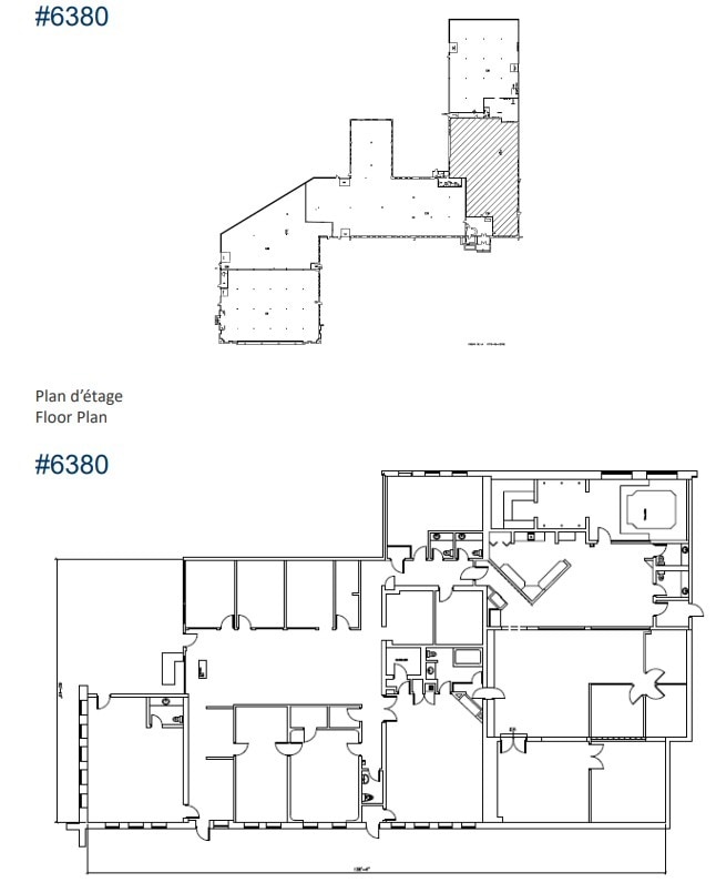 6320-6380 Ch de la Côte-de-Liesse, Montréal, QC for lease Floor Plan- Image 1 of 1