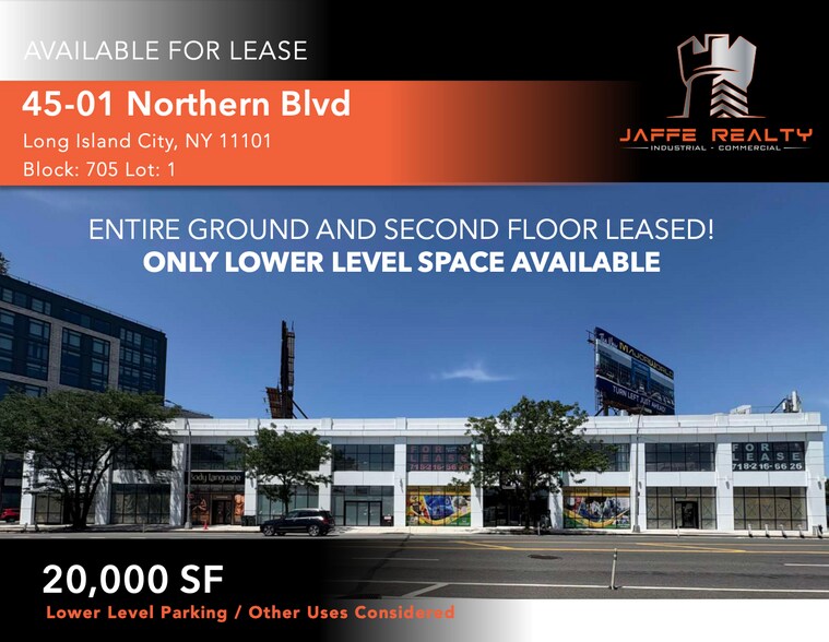 45-01 Northern Blvd, Long Island City, NY à vendre - Photo principale - Image 1 de 22