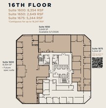 401 W A St, San Diego, CA à louer Plan d’étage- Image 1 de 1