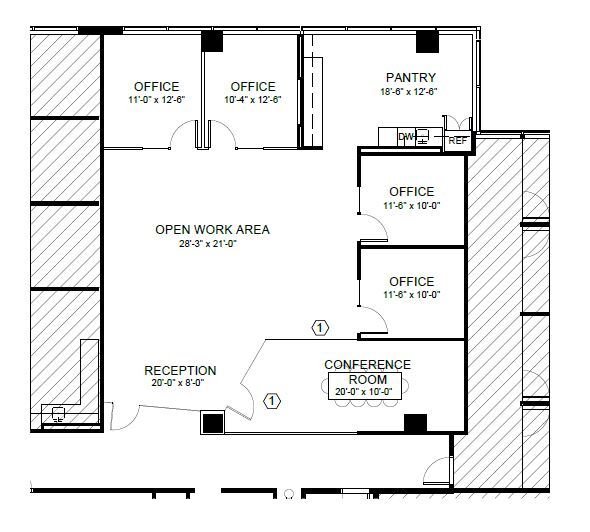 12851 Worldgate Dr, Herndon, VA à louer Plan d  tage- Image 1 de 6