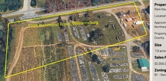 More details for 7709 Richmond Rd, Toano, VA - Land for Sale