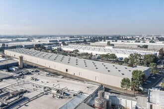 4900 Zambrano St, Commerce, CA - Aérien Vue de la carte