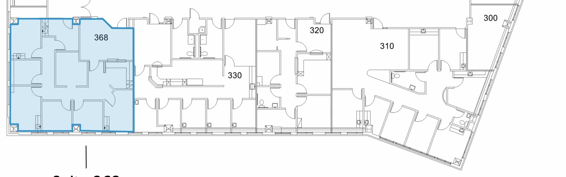 207 S Santa Anita Ave, San Gabriel, CA à louer Plan d’étage- Image 1 de 1