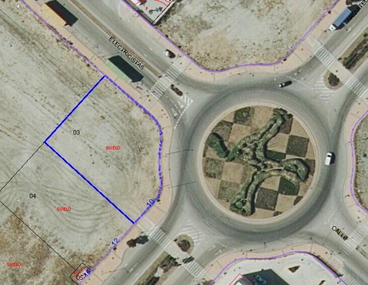 Terrain dans Pinto, Madrid à vendre Plan cadastral- Image 1 de 2