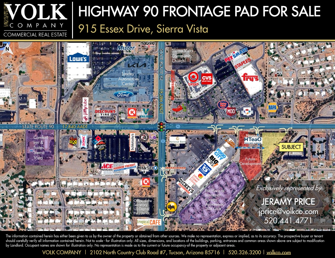 915 Essex Dr, Sierra Vista, AZ for sale Aerial- Image 1 of 4
