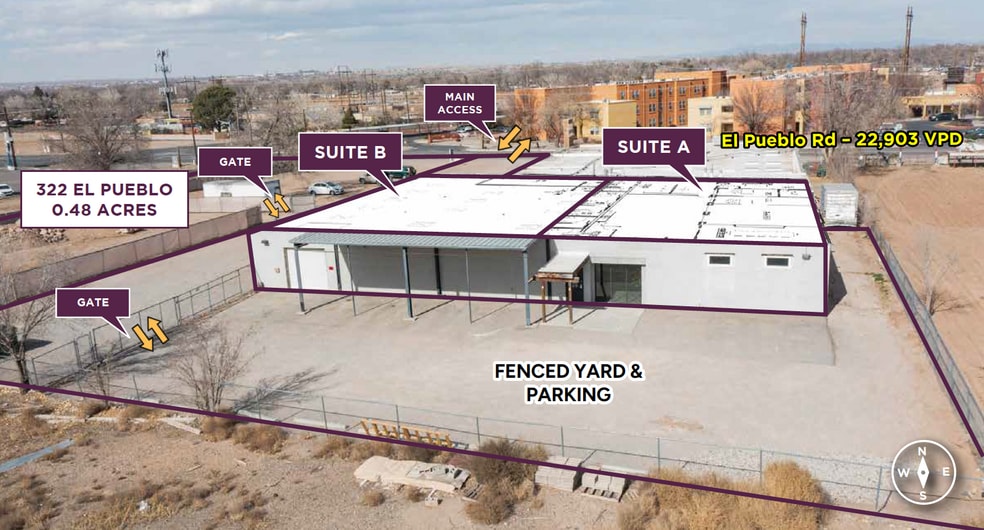 314 El Pueblo Rd NW, Albuquerque, NM for lease - Building Photo - Image 3 of 55