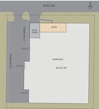 1201 Estes Ave, Elk Grove Village, IL for lease Floor Plan- Image 1 of 1