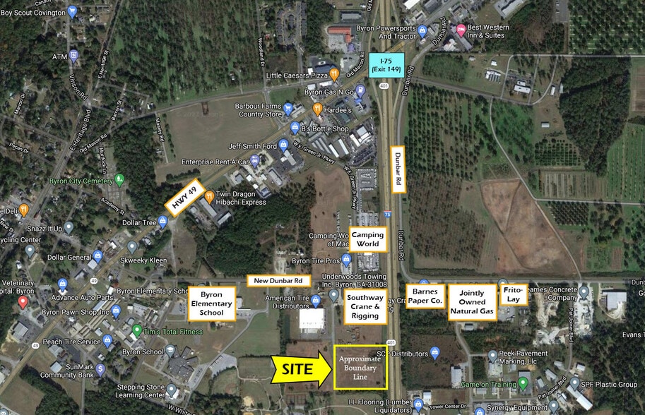 Reynolds Rd, Byron, GA for sale - Primary Photo - Image 1 of 2