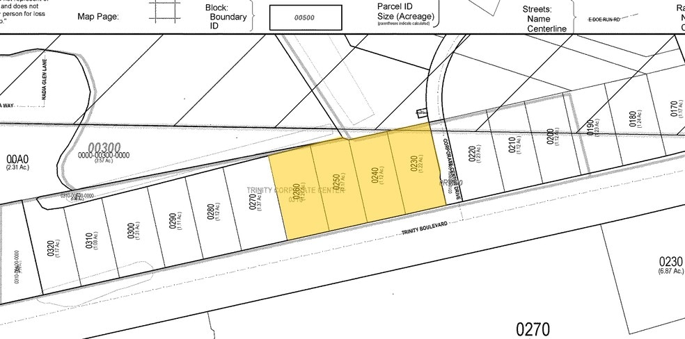 0 Corporate Center Dr, Trinity, FL for sale - Plat Map - Image 1 of 1